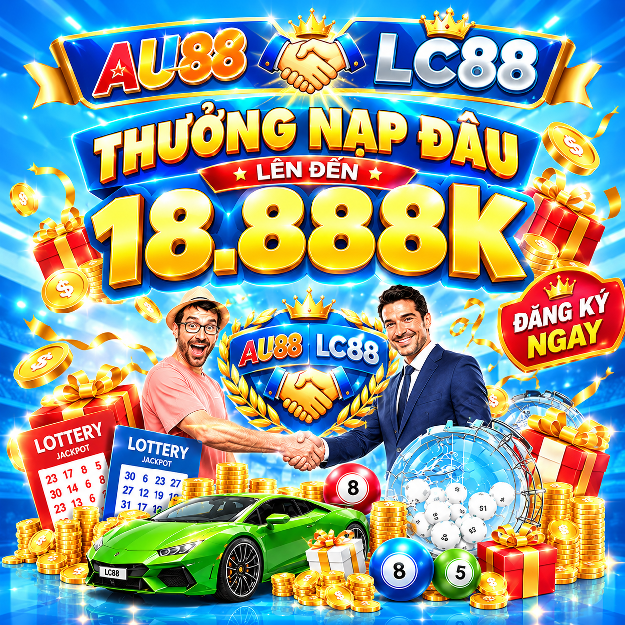 Banner LC88 thưởng nạp đầu 18888k mobi